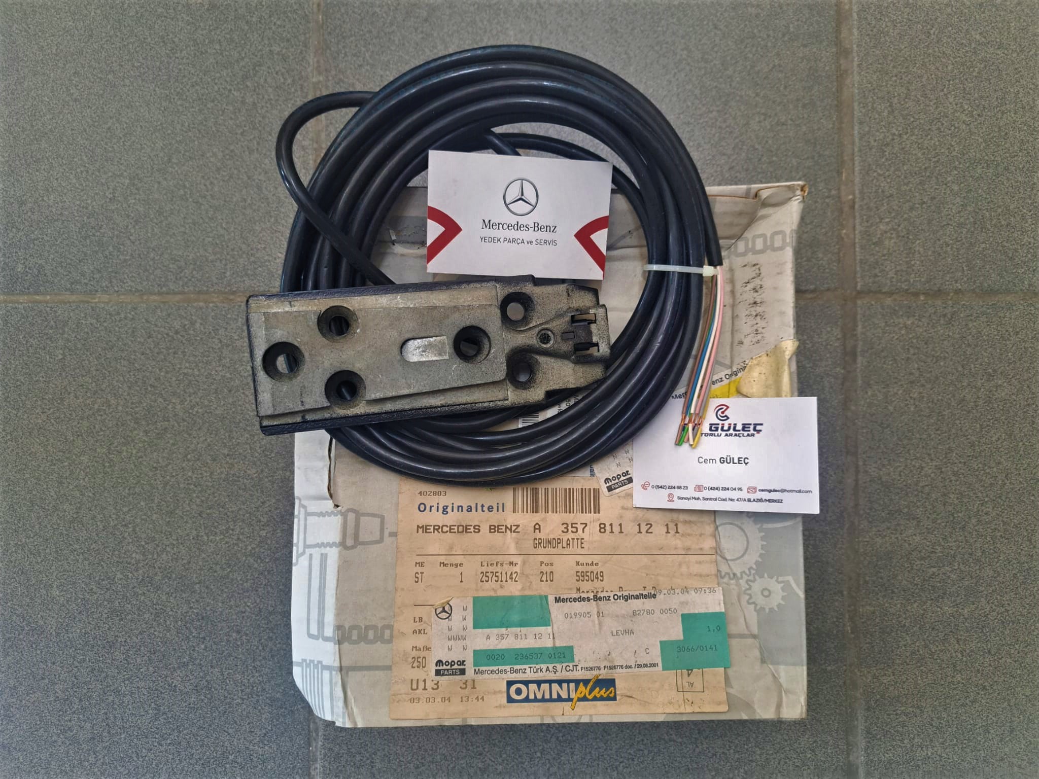 Mercedes Trucks Orijinal - Fren Ventili