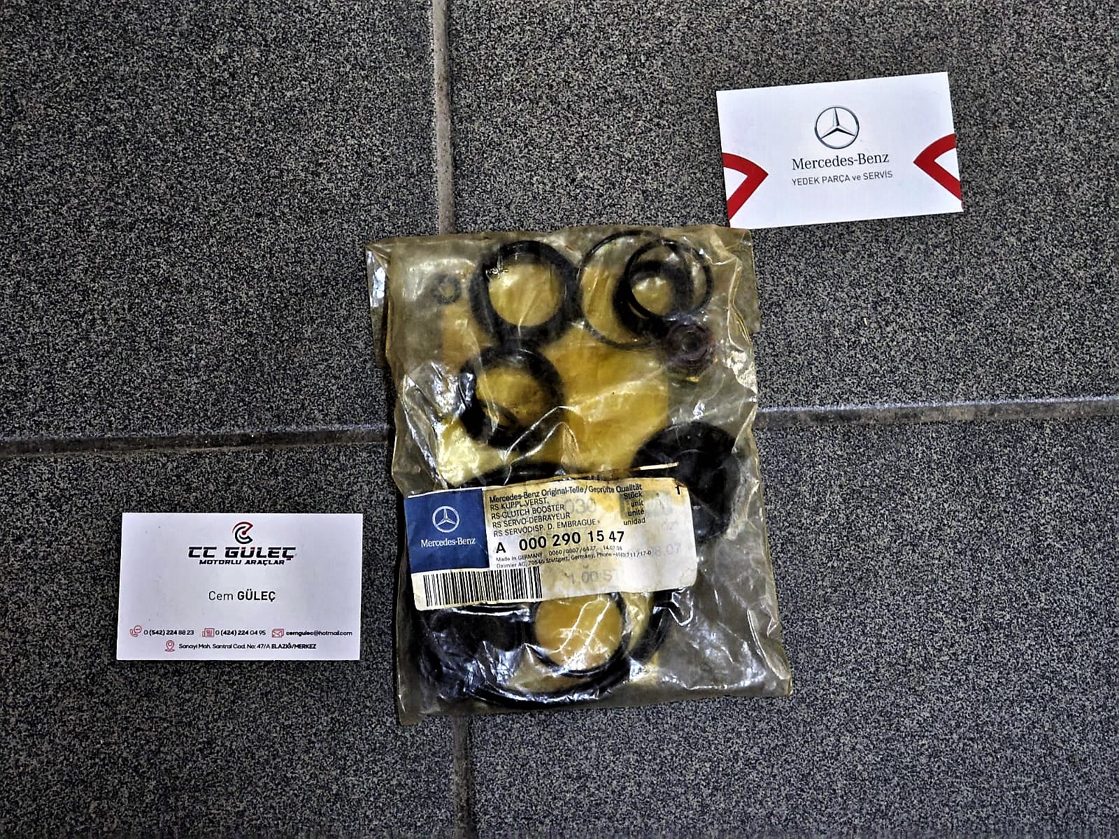 Mercedes Benz - Debriyaj Merkezi Alt Takımı