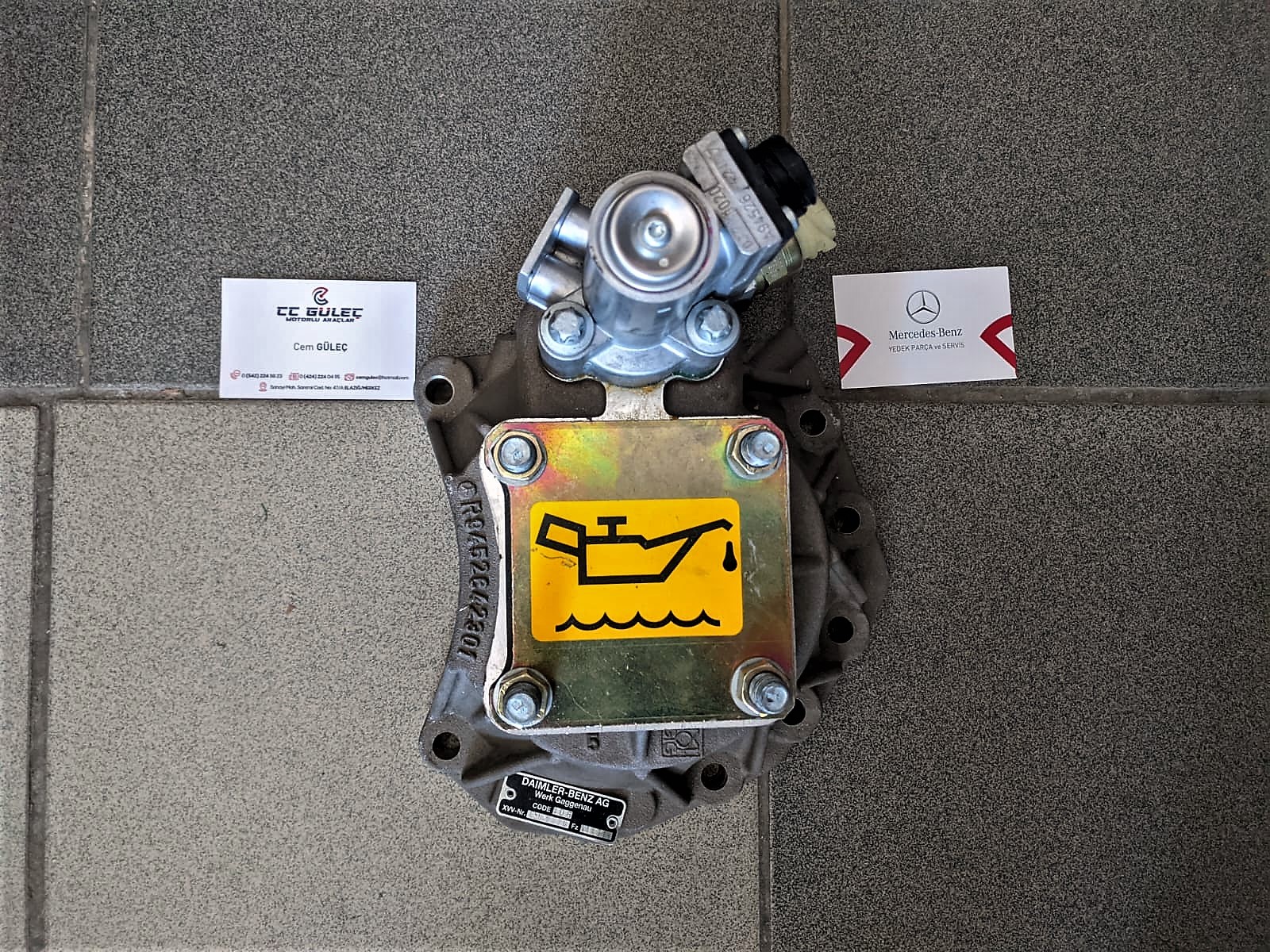 Mercedes Benz Trucks Orjinal - Şanzıman PTO Gövdesi 
