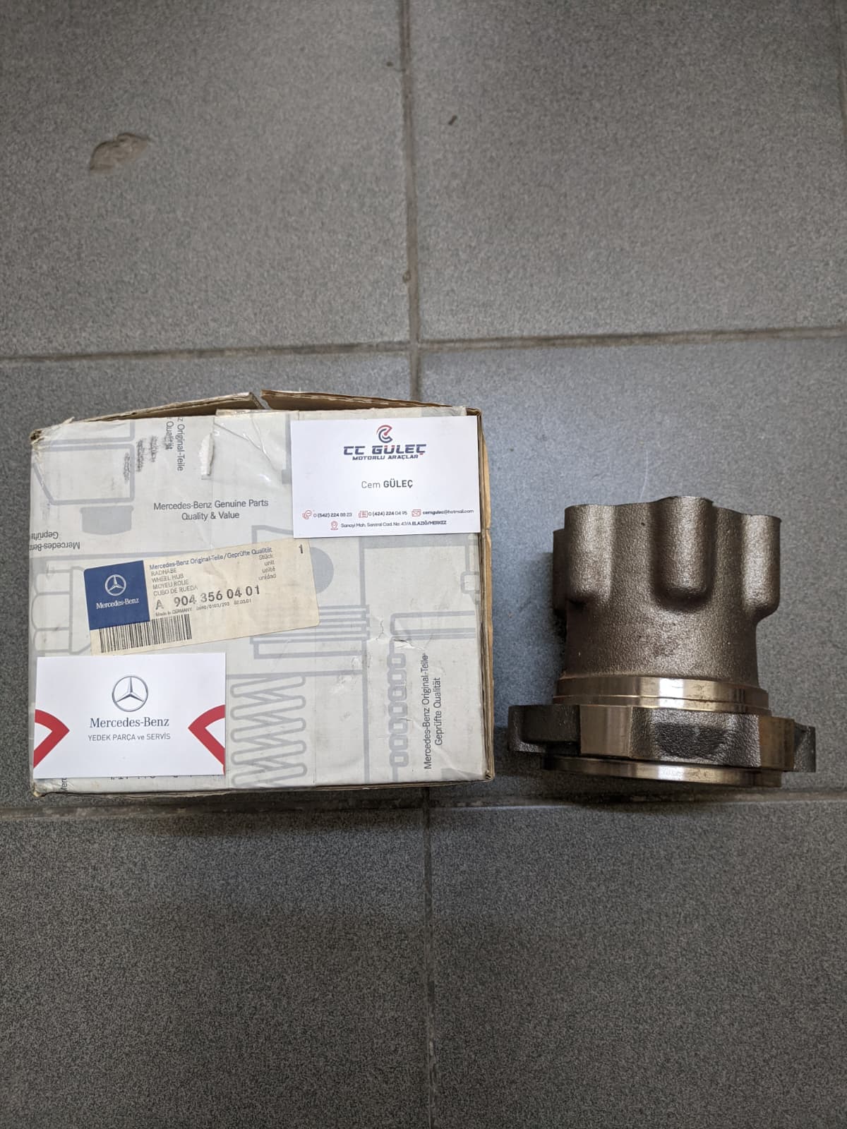 Mercedes Benz Orjinal - Tekerlek Göbeği